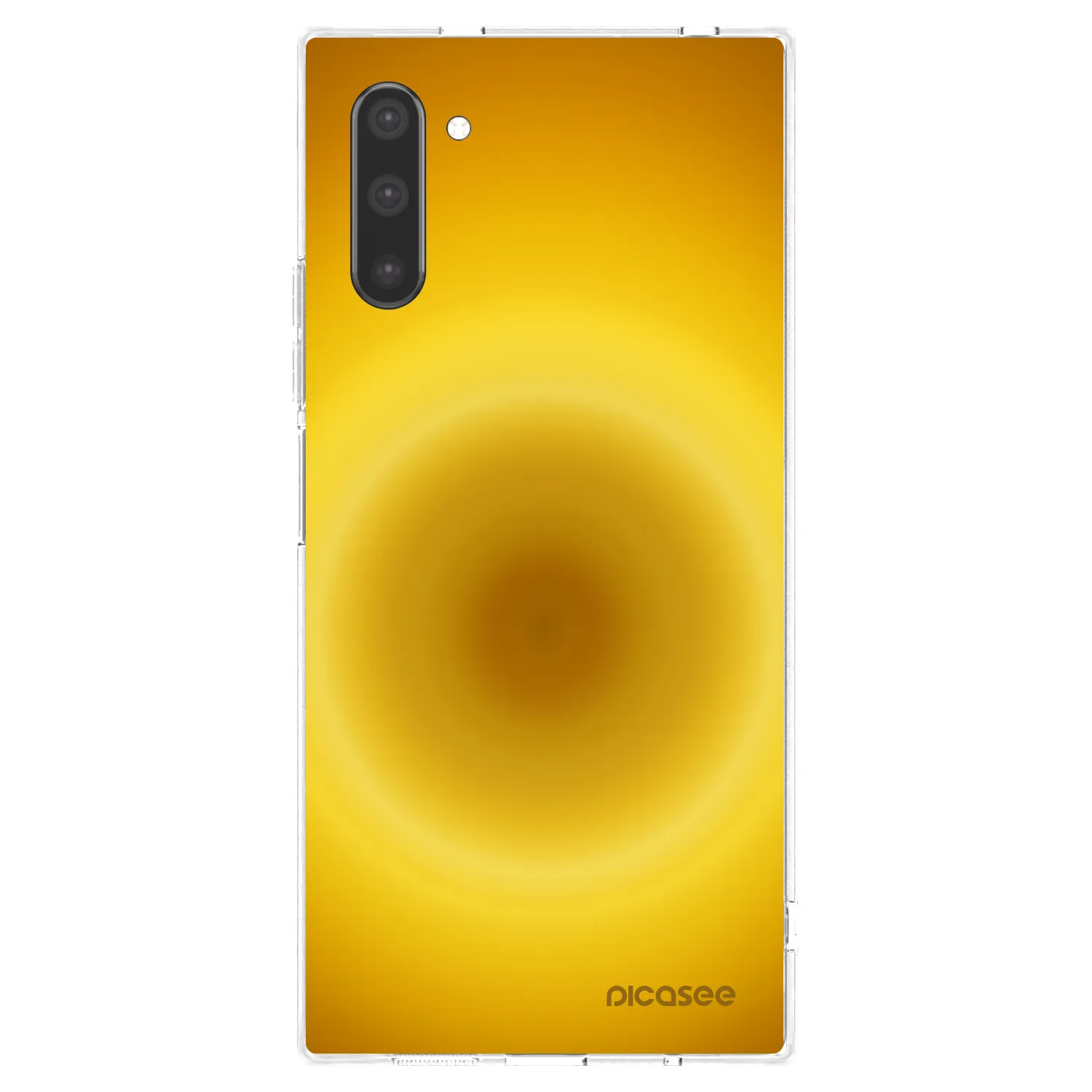 Picasee Samsung Galaxy Note 10 N970F Hülle - Transparentes Silikon - Solar Pulse