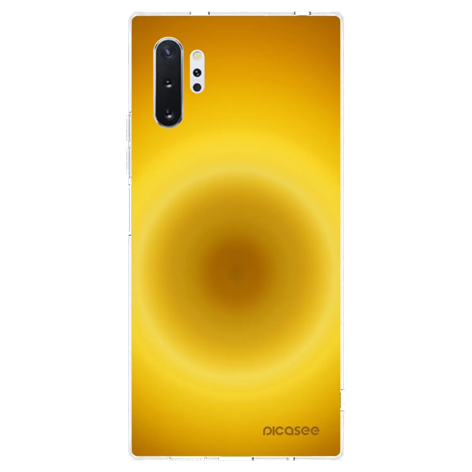 Picasee Samsung Galaxy Note 10+ N975F Hülle - Transparentes Silikon - Solar Pulse