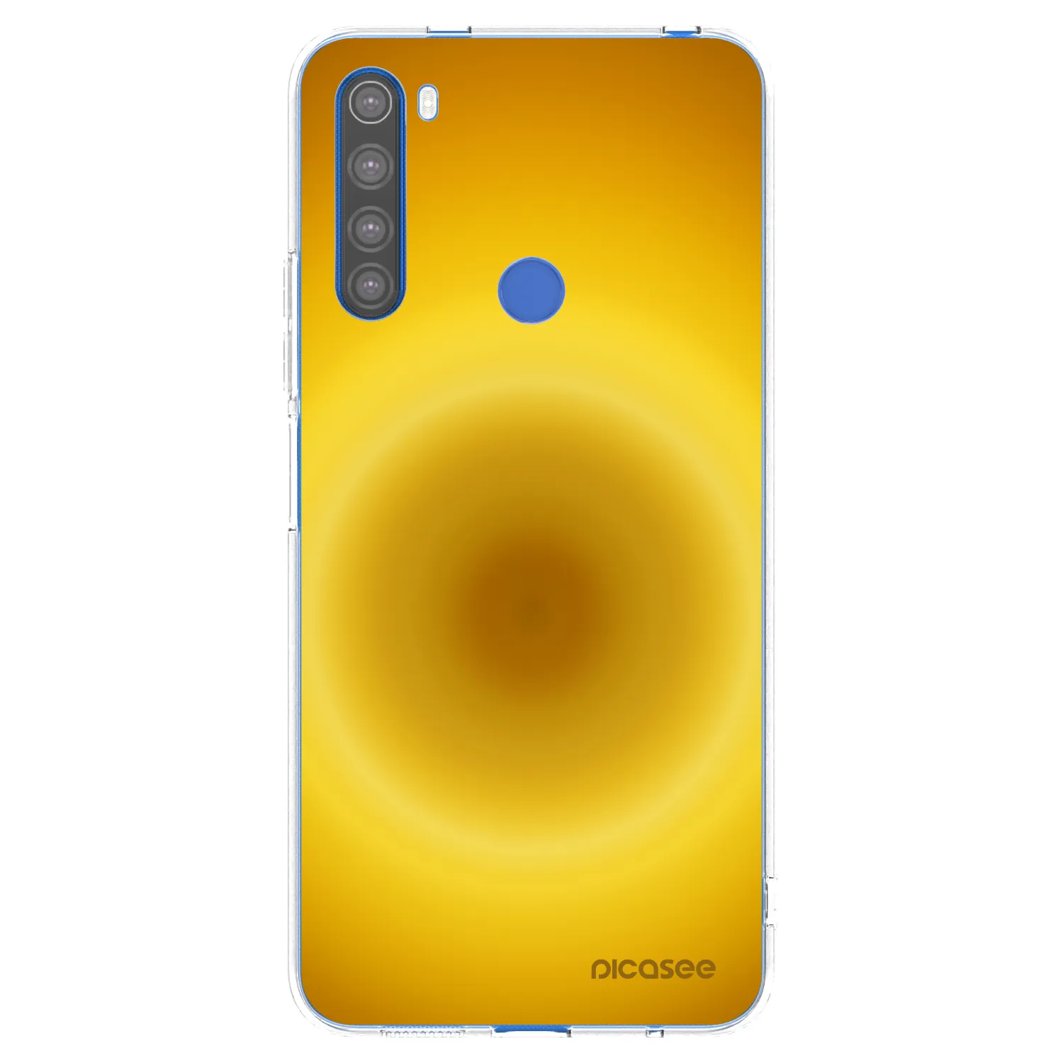 Picasee Xiaomi Redmi Note 8T Hülle - Transparentes Silikon - Solar Pulse