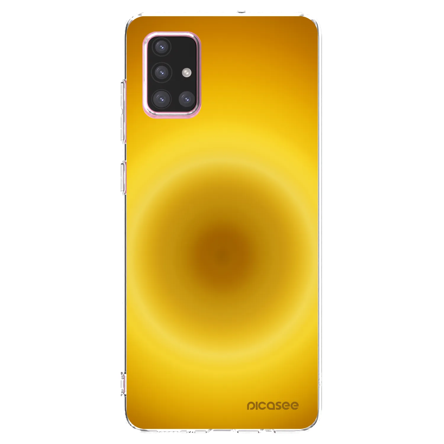 Picasee Samsung Galaxy A71 A715F Hülle - Transparentes Silikon - Solar Pulse