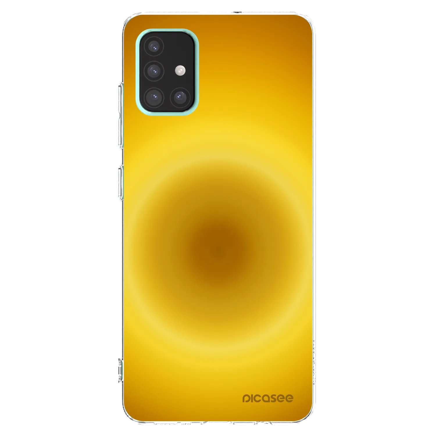 Picasee Samsung Galaxy A51 A515F Hülle - Transparentes Silikon - Solar Pulse