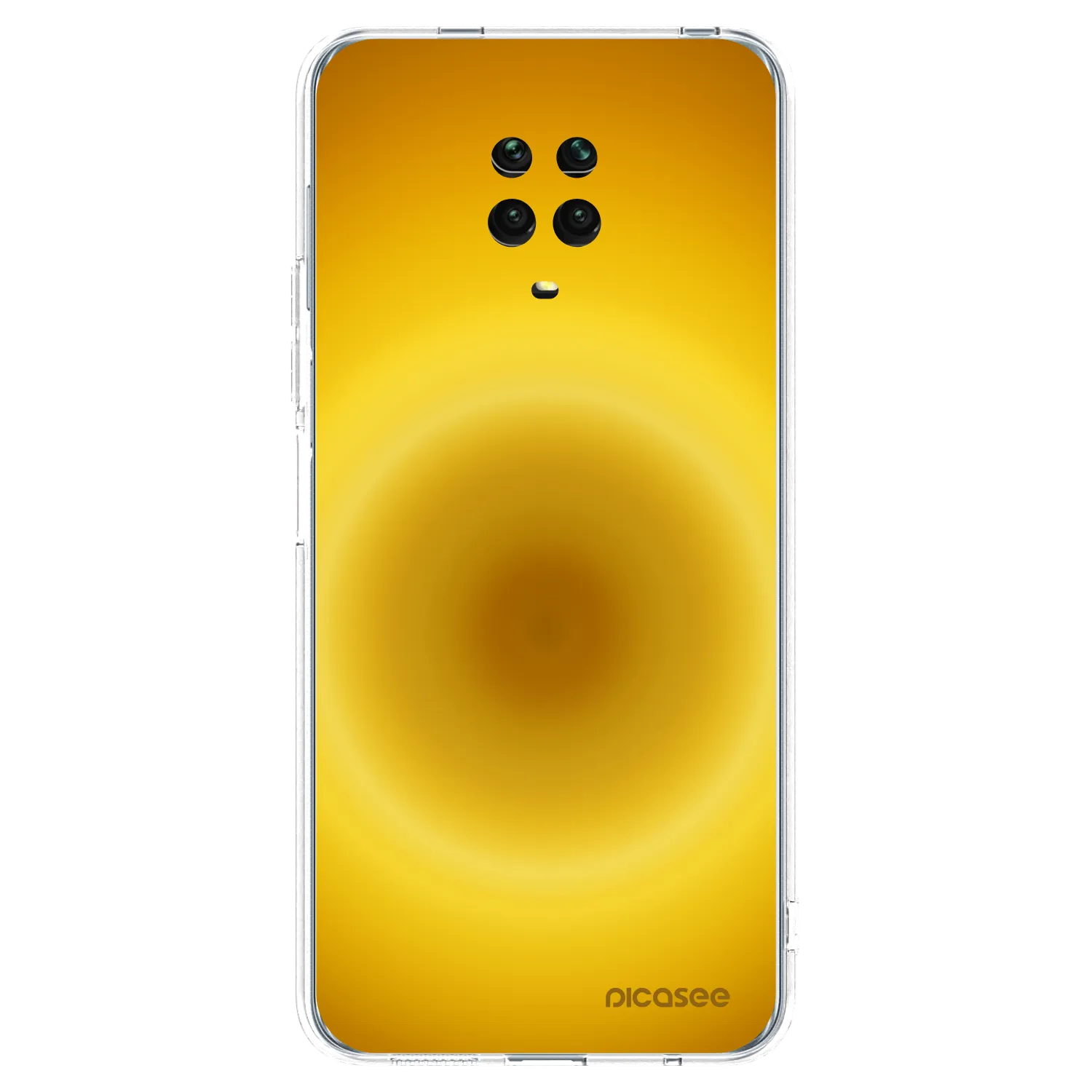 Picasee Xiaomi Redmi Note 9 Pro Hülle - Transparentes Silikon - Solar Pulse