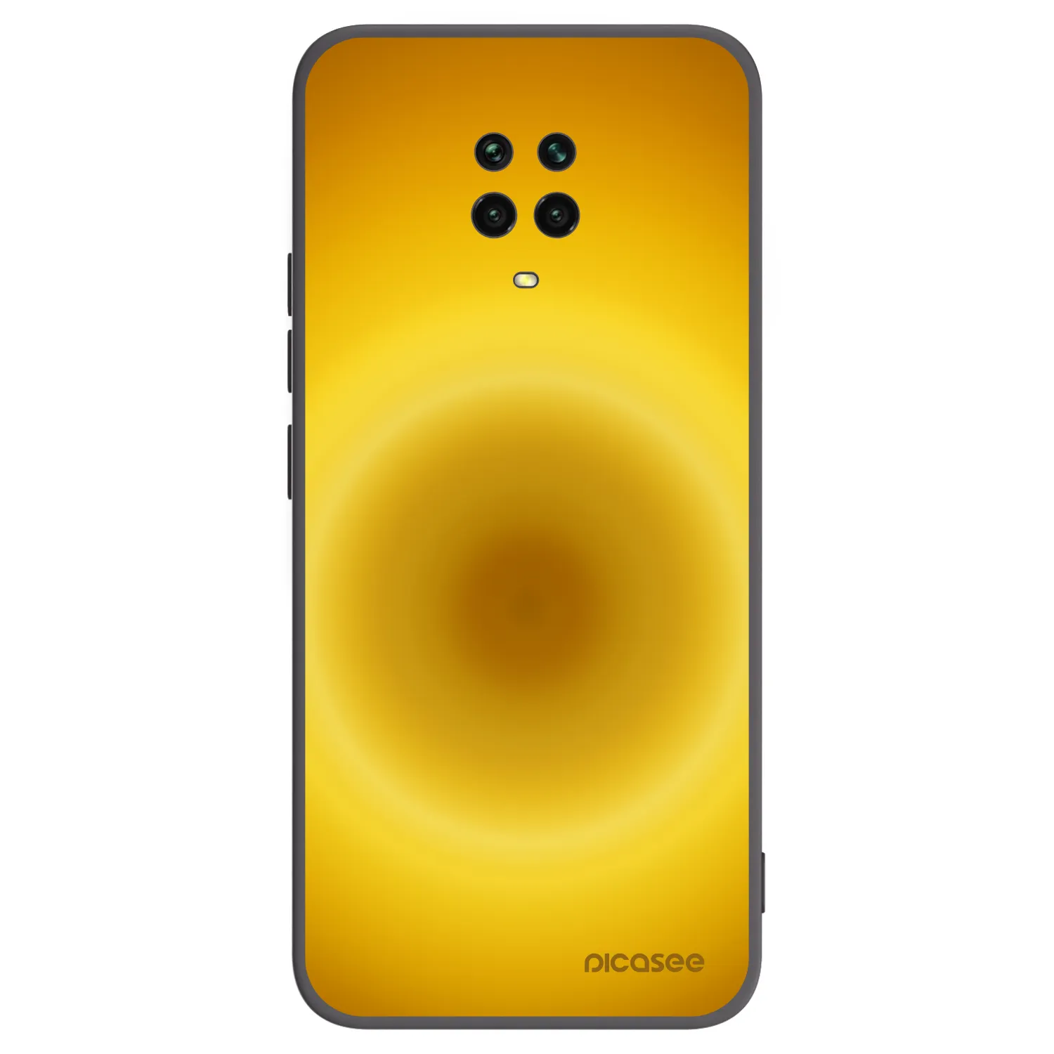 Picasee Xiaomi Redmi Note 9 Pro Hülle - Schwarzes Silikon - Solar Pulse