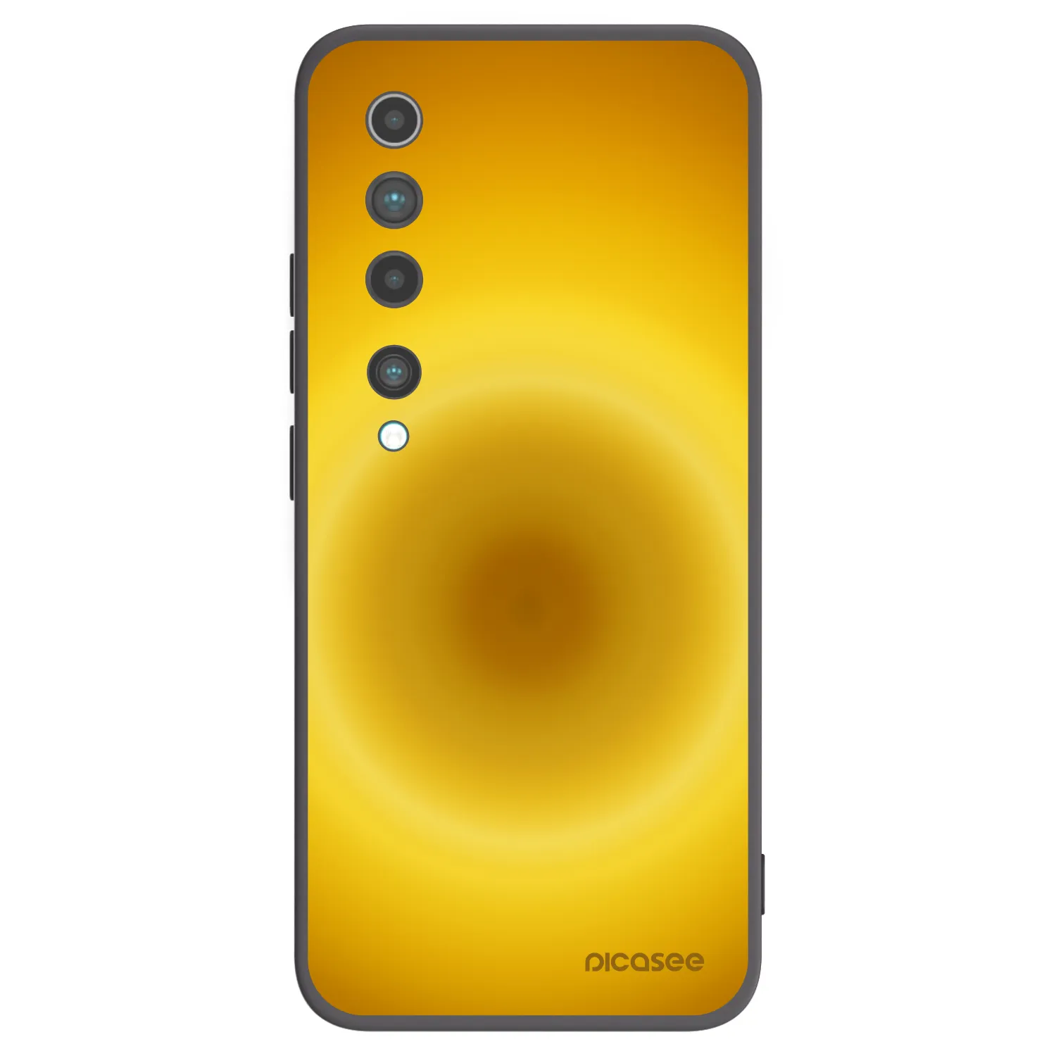 Picasee Xiaomi Mi 10 Hülle - Schwarzes Silikon - Solar Pulse