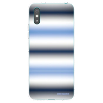 Picasee Xiaomi Redmi 9A Hülle - Transparentes Silikon - Static Lines