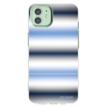 Picasee Apple iPhone 12 Pro Hülle - Transparentes Silikon - Static Lines