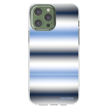 Picasee Apple iPhone 13 Pro Max Hülle - Transparentes Silikon - Static Lines