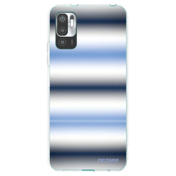 Picasee Xiaomi Redmi Note 10 5G Hülle - Transparentes Silikon - Static Lines