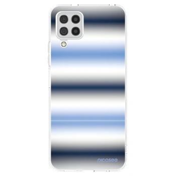 Picasee Samsung Galaxy A22 A225F 4G Hülle - Transparentes Silikon - Static Lines