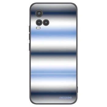 Picasee Vivo Y33s Hülle - Schwarzes Silikon - Static Lines