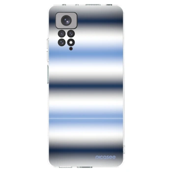 Picasee Xiaomi Redmi Note 11S 4G Hülle - Transparentes Silikon - Static Lines