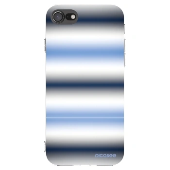 Picasee Apple iPhone SE 2022 Hülle - Transparentes Silikon - Static Lines