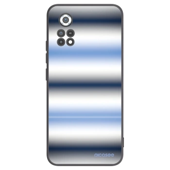 Picasee Xiaomi Poco X4 Pro 5G Hülle - Schwarzes Silikon - Static Lines