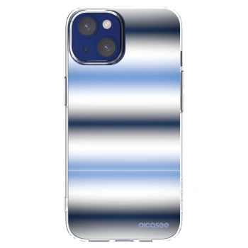 Picasee Apple iPhone 14 Hülle - Transparentes Silikon - Static Lines