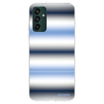 Picasee Samsung Galaxy M13 M135F Hülle - Transparentes Silikon - Static Lines