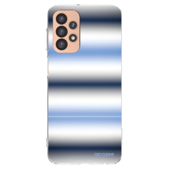 Picasee Samsung Galaxy A23 A236B 5G Hülle - Transparentes Silikon - Static Lines