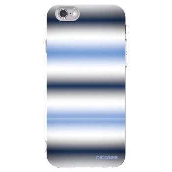 Picasee Apple iPhone 6/6S Hülle - Transparentes Silikon - Static Lines