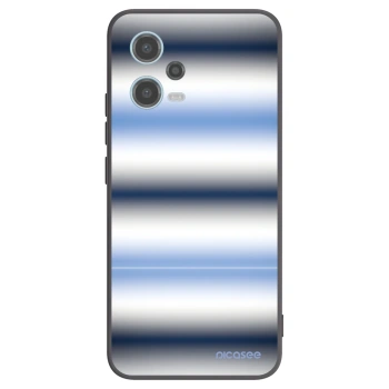 Picasee Xiaomi Redmi Note 12 5G Hülle - Schwarzes Silikon - Static Lines