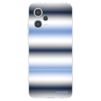 Picasee Xiaomi Redmi Note 12 5G Hülle - Transparentes Silikon - Static Lines