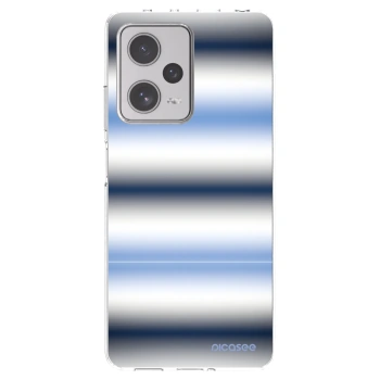 Picasee Xiaomi Redmi Note 12 Pro+ 5G Hülle - Transparentes Silikon - Static Lines