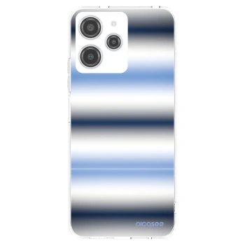 Picasee Xiaomi Redmi 12 4G Hülle - Transparentes Silikon - Static Lines