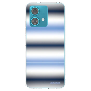 Picasee Motorola Edge 40 Neo Hülle - Transparentes Silikon - Static Lines