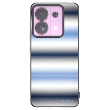 Picasee Xiaomi Redmi Note 13 Pro 5G Hülle - Schwarzes Silikon - Static Lines