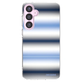 Picasee Samsung Galaxy A55 5G A556B Hülle - Transparentes Silikon - Static Lines