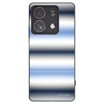 Picasee Xiaomi Redmi Note 13 Pro 4G Hülle - Schwarzes Silikon - Static Lines