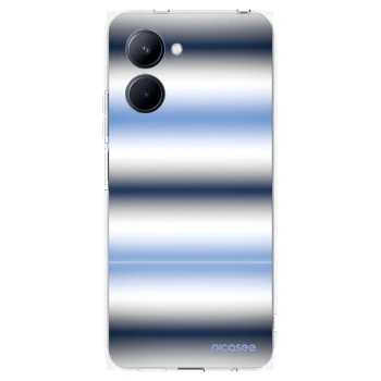 Picasee Realme C33 (2023) Hülle - Transparentes Silikon - Static Lines