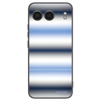 Picasee OnePlus Nord 4 Hülle - Schwarzes Silikon - Static Lines