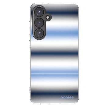 Picasee Samsung Galaxy S24 FE S721B Hülle - Transparentes Silikon - Static Lines