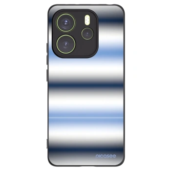 Picasee Xiaomi Redmi Note 14 4G Hülle - Schwarzes Silikon - Static Lines