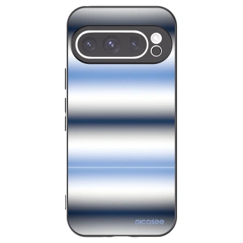Picasee Google Pixel 9 Pro XL Hülle - Schwarzes Silikon - Static Lines