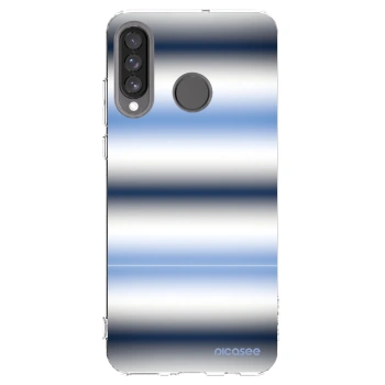 Picasee Huawei P30 Lite Hülle - Transparentes Silikon - Static Lines