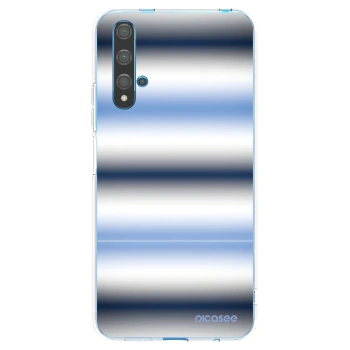 Picasee Huawei Nova 5T Hülle - Transparentes Silikon - Static Lines