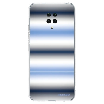 Picasee Xiaomi Redmi Note 9S Hülle - Transparentes Silikon - Static Lines