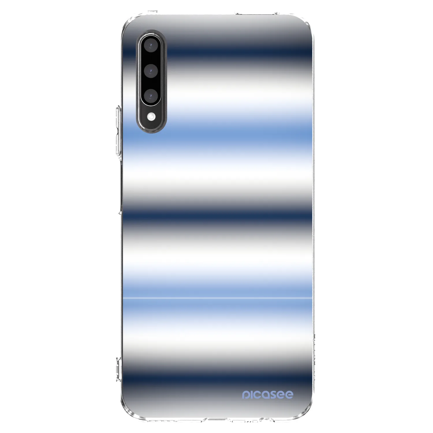 Picasee Honor 9X Pro Hülle - Transparentes Silikon - Static Lines