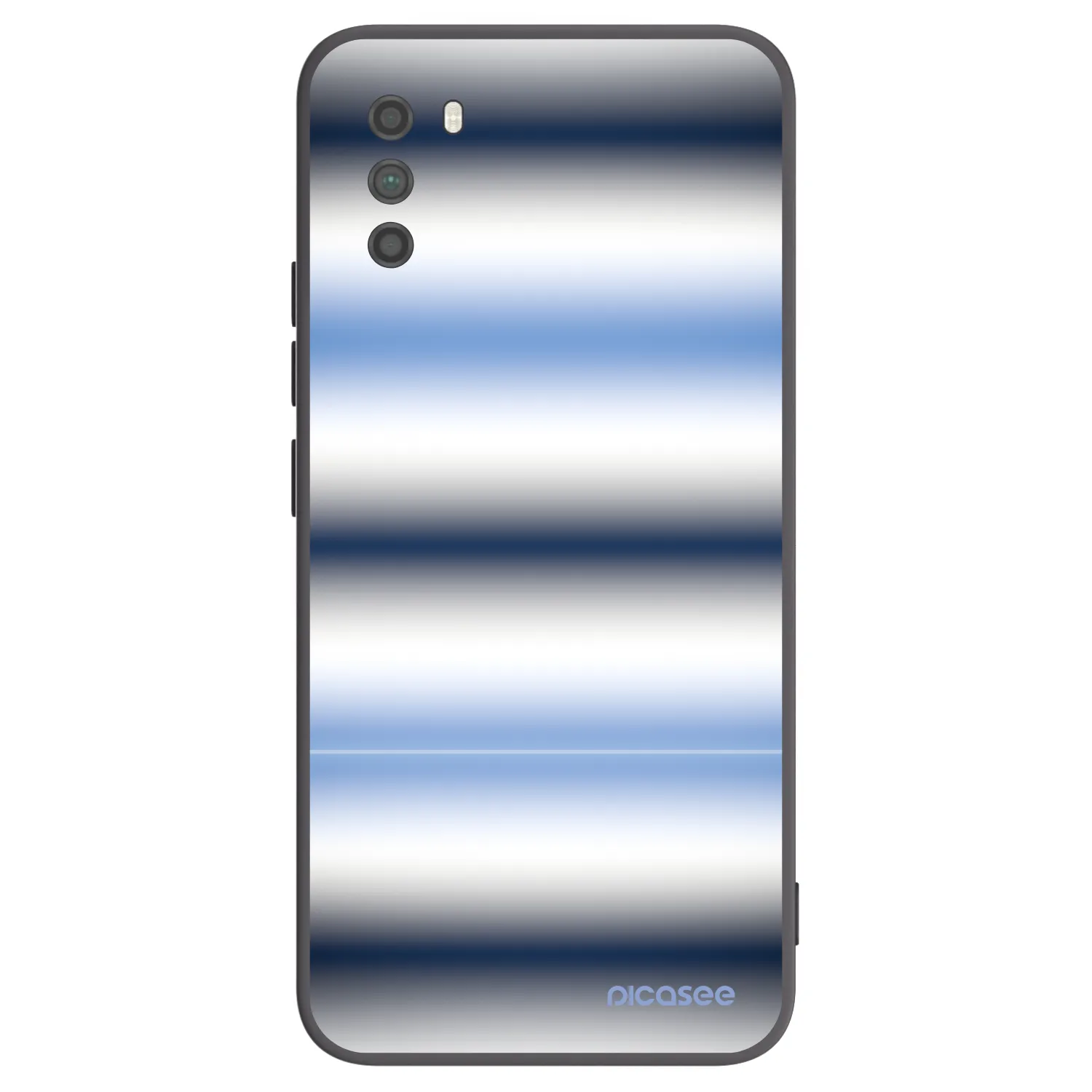Picasee Xiaomi Poco M3 Hülle - Schwarzes Silikon - Static Lines