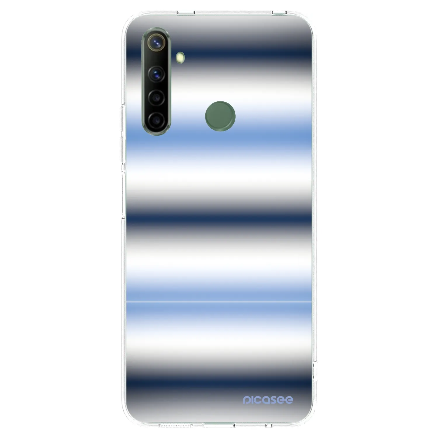 Picasee Realme 6i Hülle - Transparentes Silikon - Static Lines