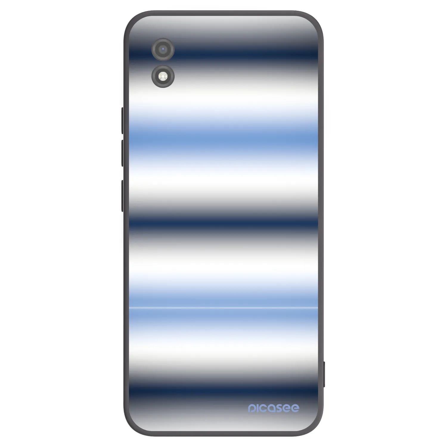 Picasee Realme C11 (2021) Hülle - Schwarzes Silikon - Static Lines