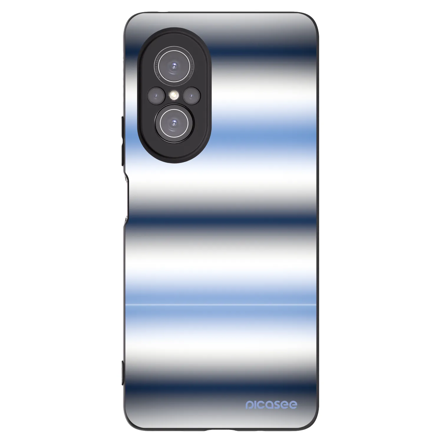 Picasee Huawei Nova 9 SE Hülle - Schwarzes Silikon - Static Lines