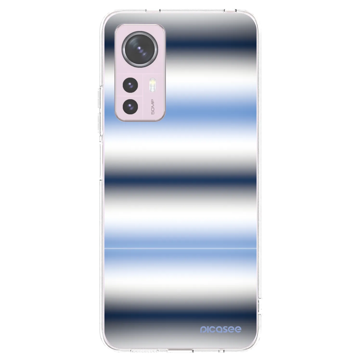 Picasee Xiaomi 12 Hülle - Transparentes Silikon - Static Lines