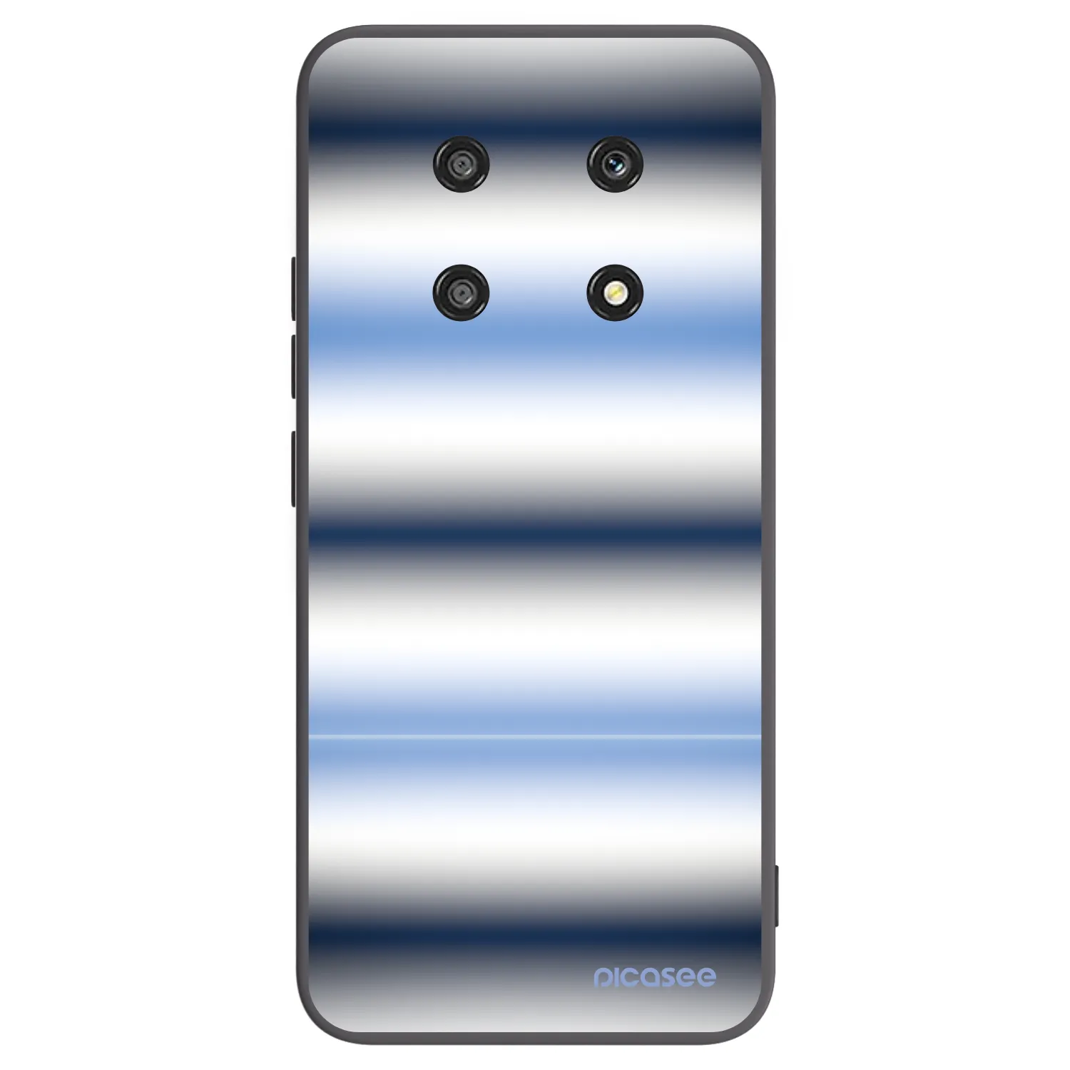Picasee Honor Magic4 Lite 5G Hülle - Schwarzes Silikon - Static Lines