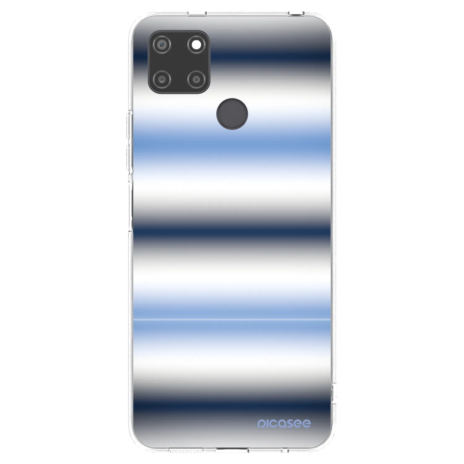 Picasee Realme C21Y Hülle - Transparentes Silikon - Static Lines