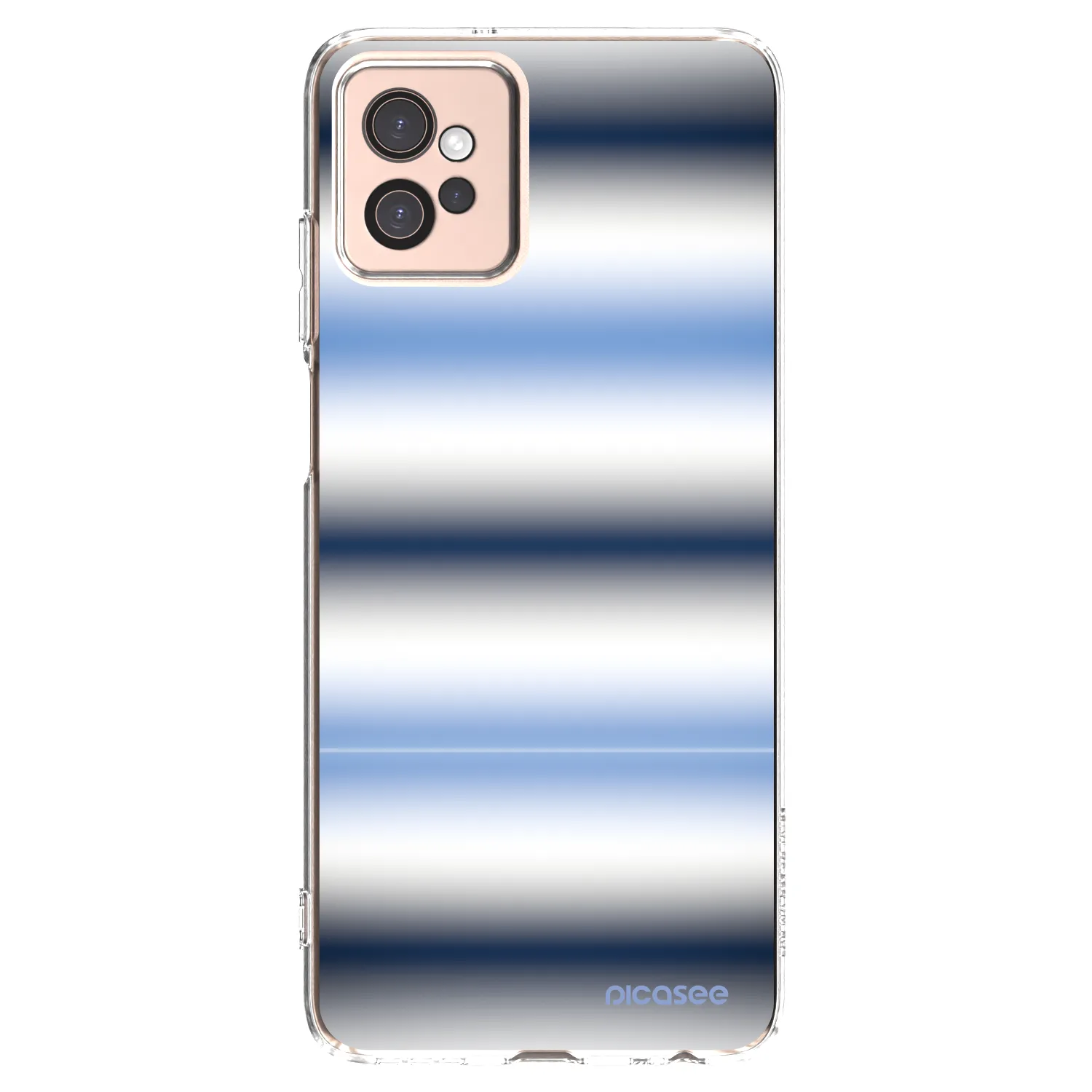 Picasee Motorola Moto G32 Hülle - Transparentes Silikon - Static Lines