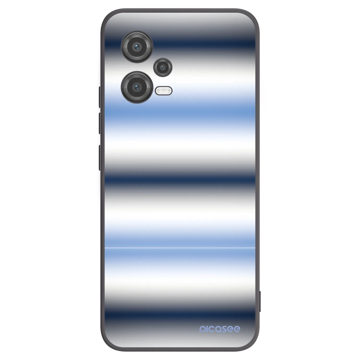 Picasee Xiaomi Poco X5 Hülle - Schwarzes Silikon - Static Lines