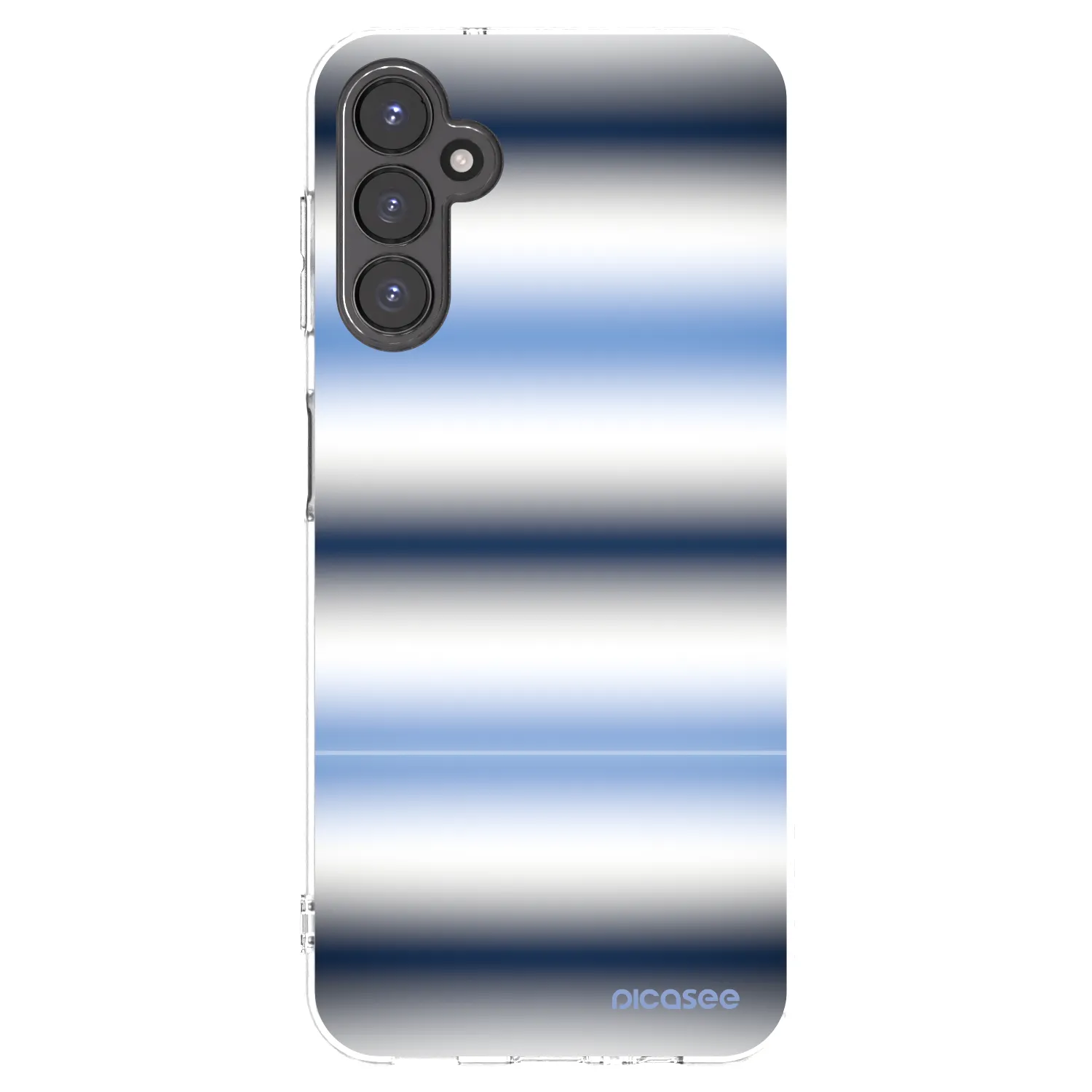 Picasee Samsung Galaxy A14 4G A145R Hülle - Transparentes Silikon - Static Lines