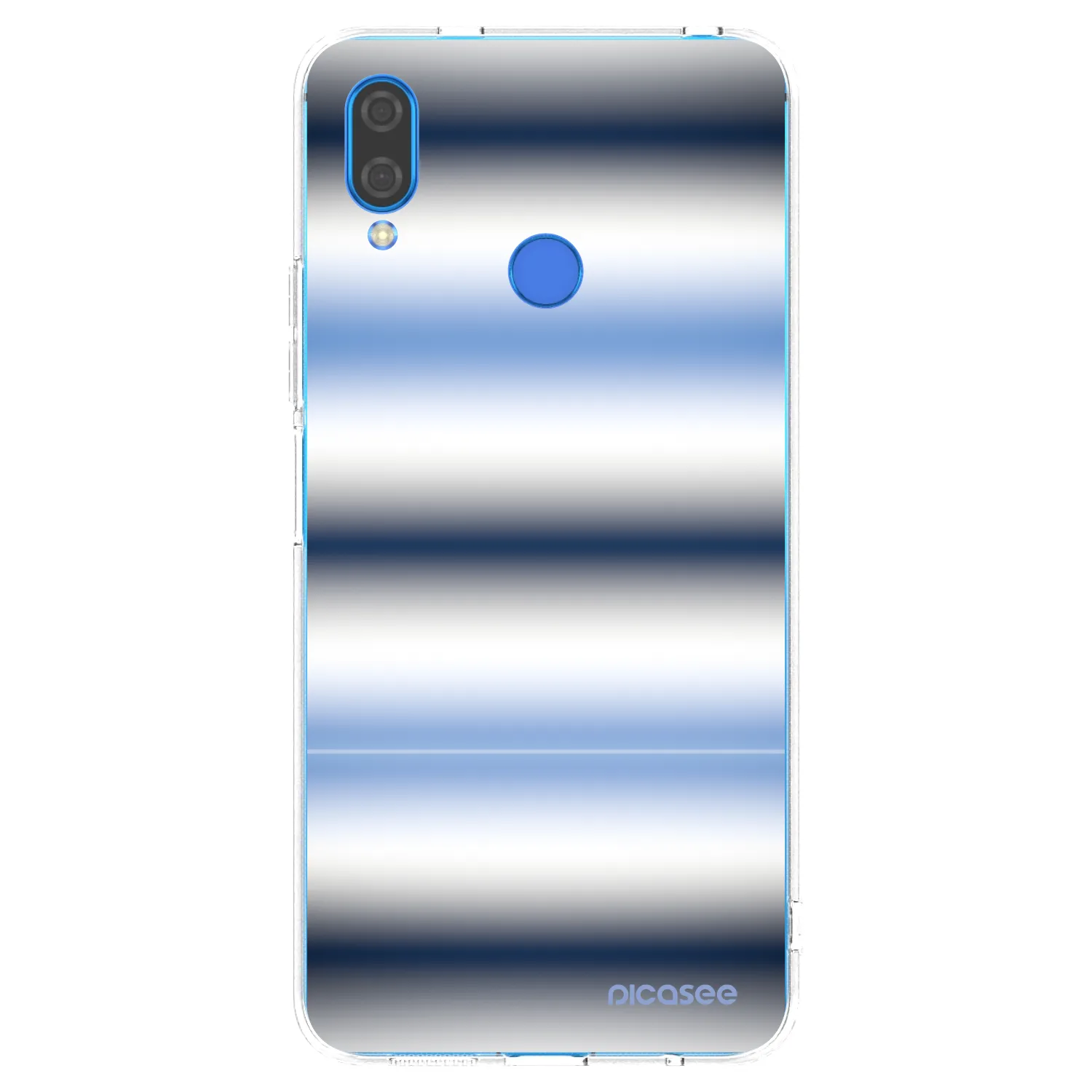 Picasee Huawei Nova 3 Hülle - Transparentes Silikon - Static Lines