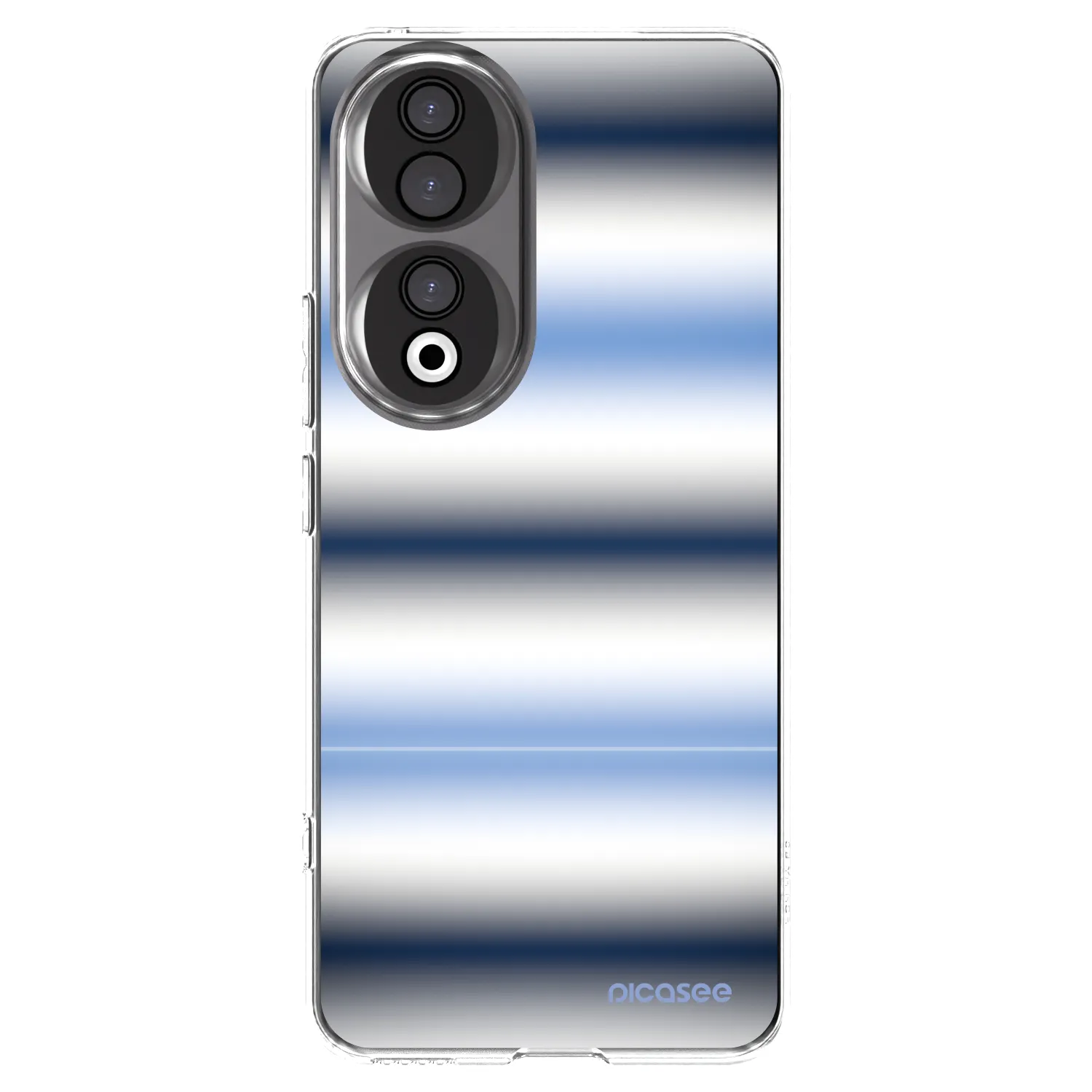 Picasee Honor 90 5G Hülle - Transparentes Silikon - Static Lines